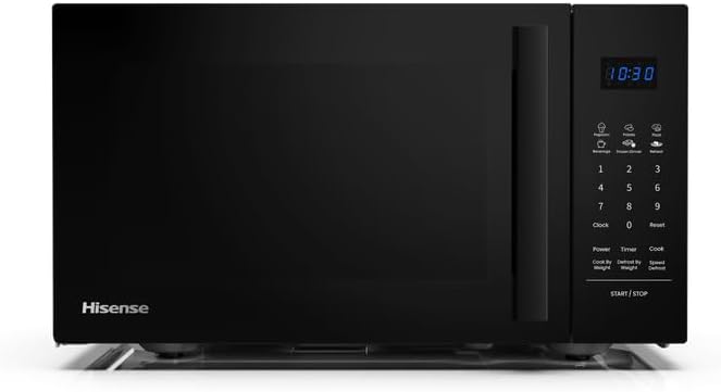 Hisense 28L Manual Microwave Oven with Handle – 800W, Black