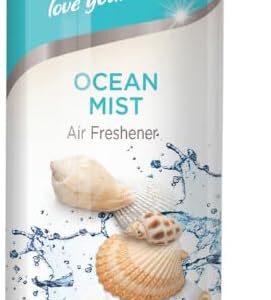 Airoma 5-in-1 Ocean Mist Air Freshener Spray 210ml – Long-Lasting Odour Eliminator