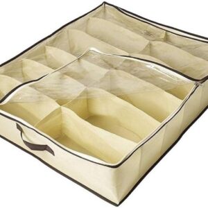 Perfect Dealz Shoe Under Bed Storage Organizer – Foldable Shoe Storage Bag
