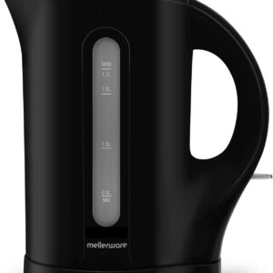 Mellerware Tugela Corded Electric Kettle 1.7L 2200W – Black
