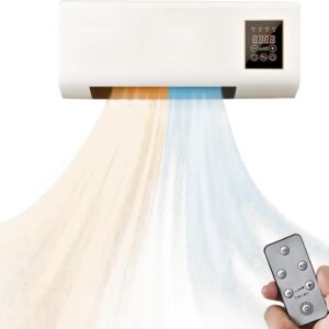 2000W Wall-Mounted Portable Air Fan Heater with Remote Control