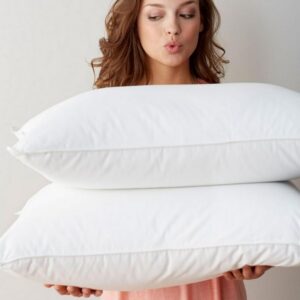 Dreamy Nights Hotel Quality Bounce Fibre Pillows – Twin Pack (Standard Size)