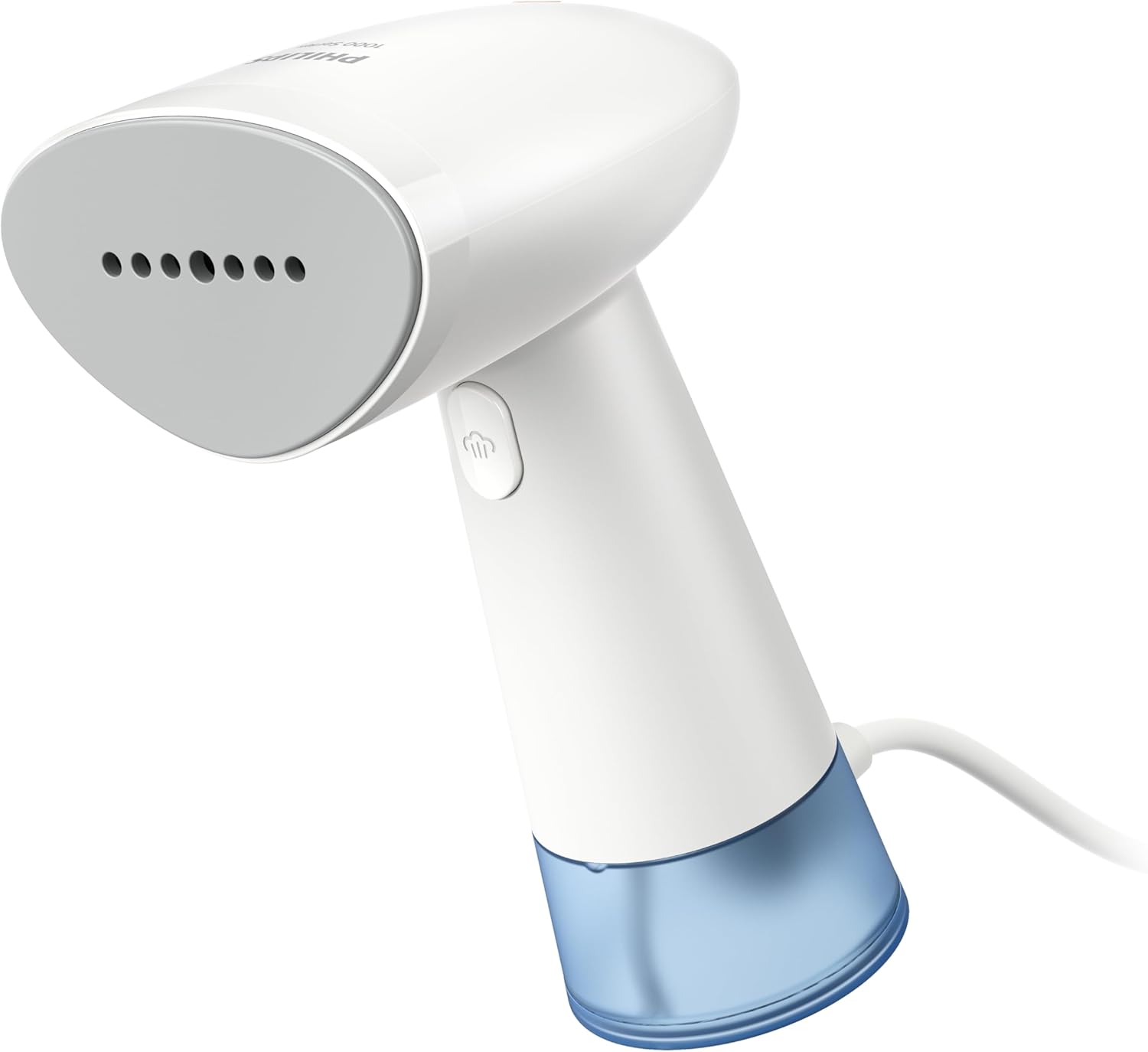 Philips 1000 Series Handheld Garment Steamer STH1000/10 – 900W, White & Blue