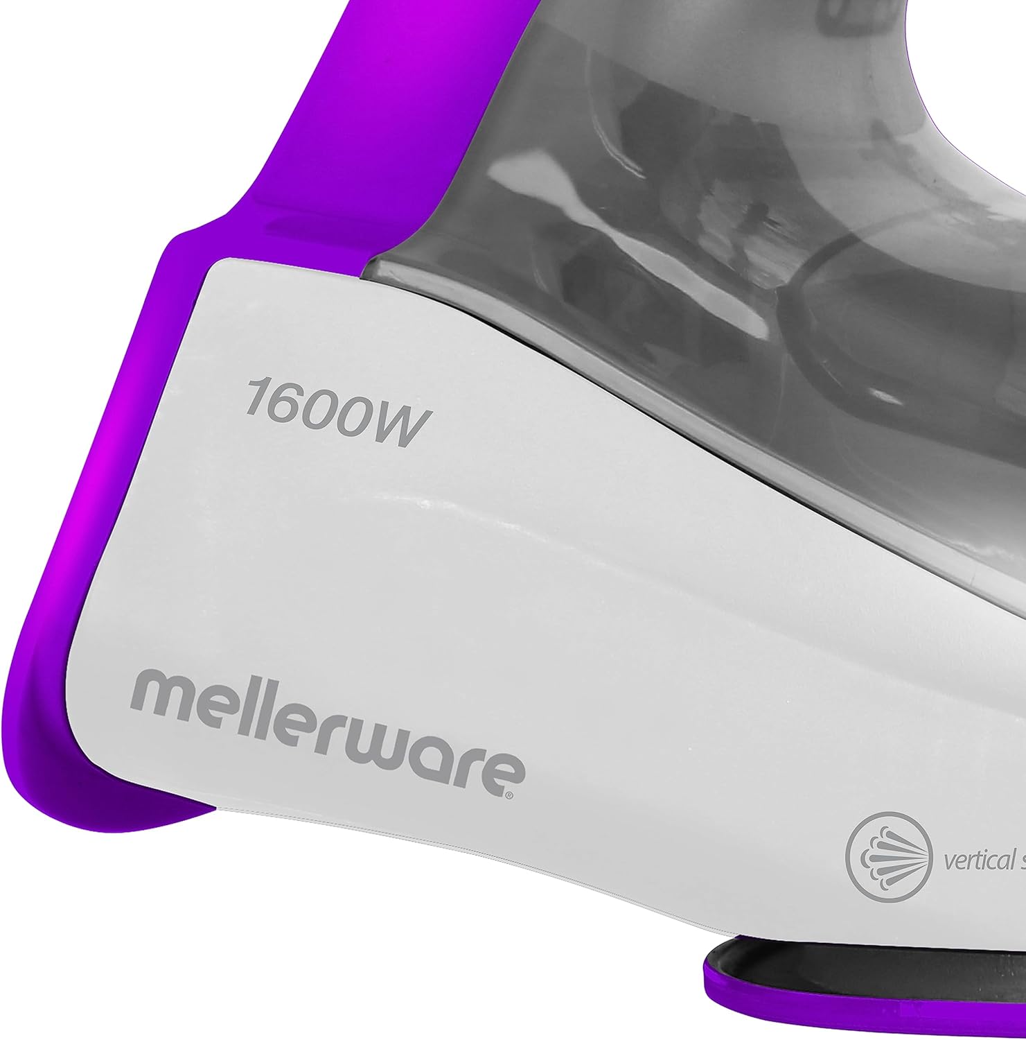 Mellerware Vapour II Steam/Dry/Spray Iron 1600W with Non-Stick Soleplate – Purple - Image 5