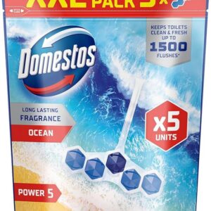 Domestos Power 5 Ocean Toilet Rim Block 250g