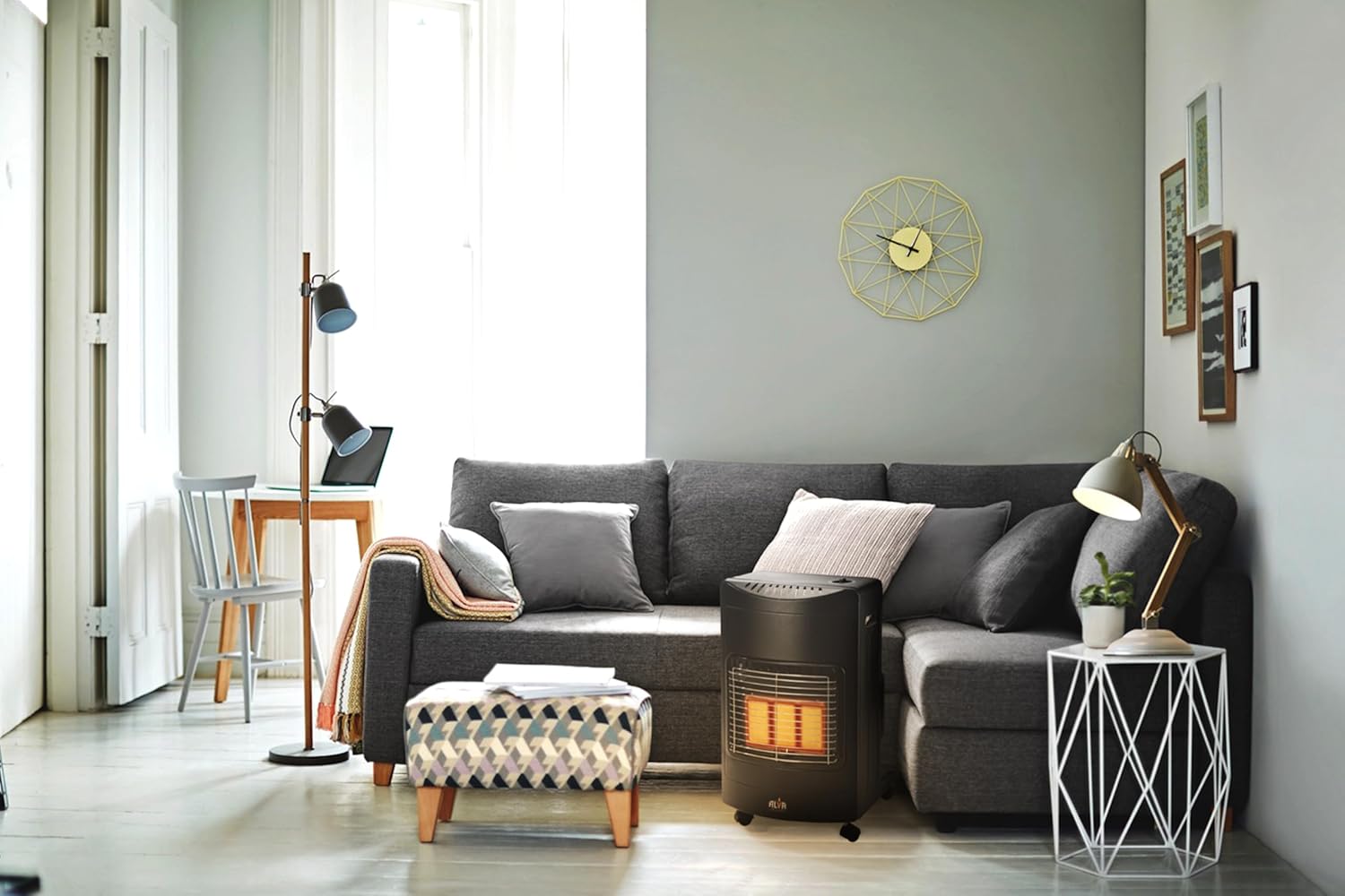 ALVA 3-Panel Luxurious Infrared Radiant Indoor Gas Heater – LPGSA Certified - Image 5